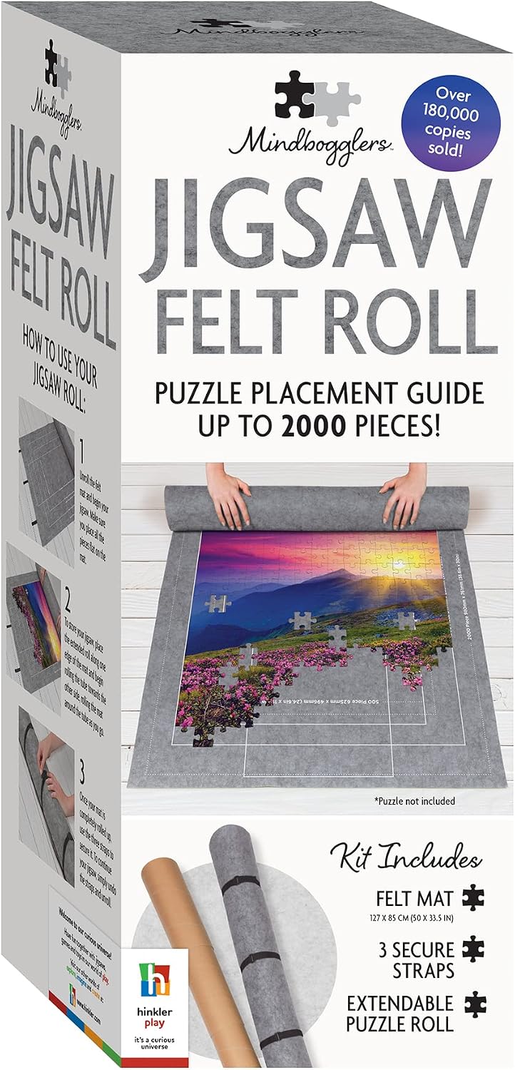 MINDBOGGLERS JIGSAW FELT ROLL