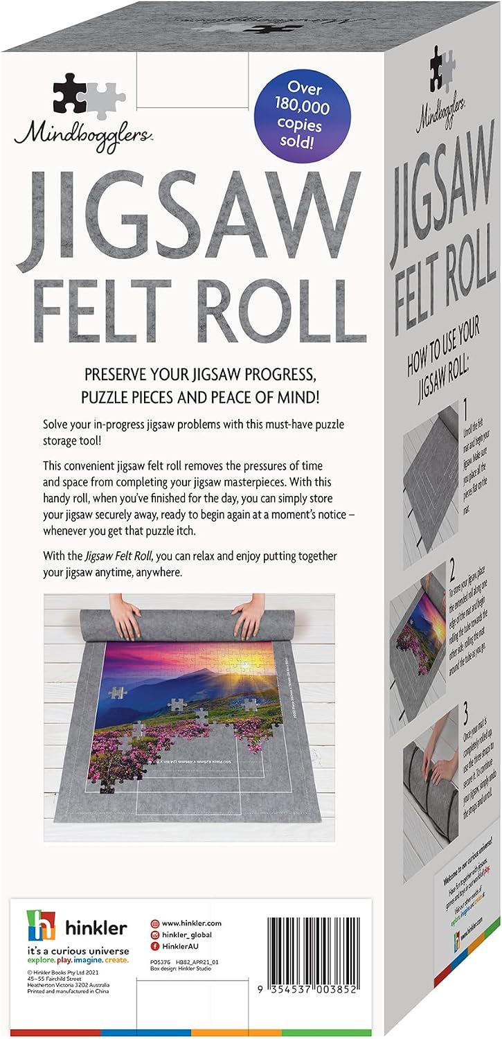 MINDBOGGLERS JIGSAW FELT ROLL