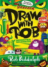DRAW WITH ROB AMAZING MONSTERS