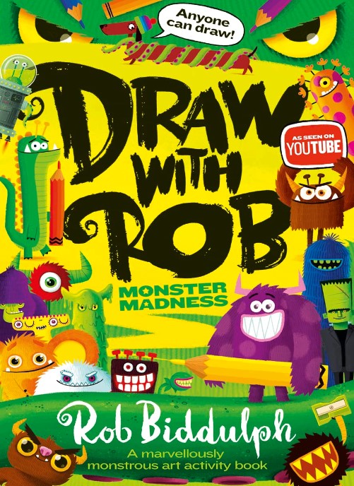 DRAW WITH ROB AMAZING MONSTERS