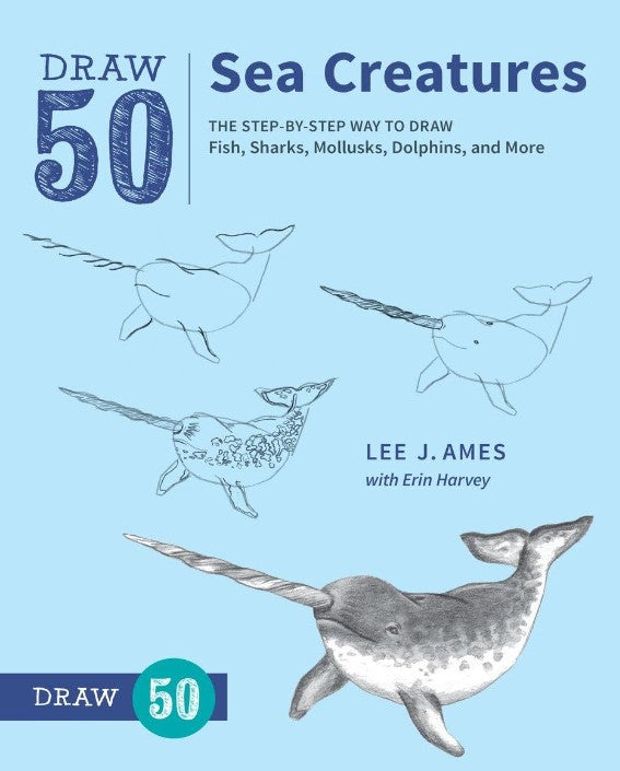 DRAW 50 SEA CREATURES