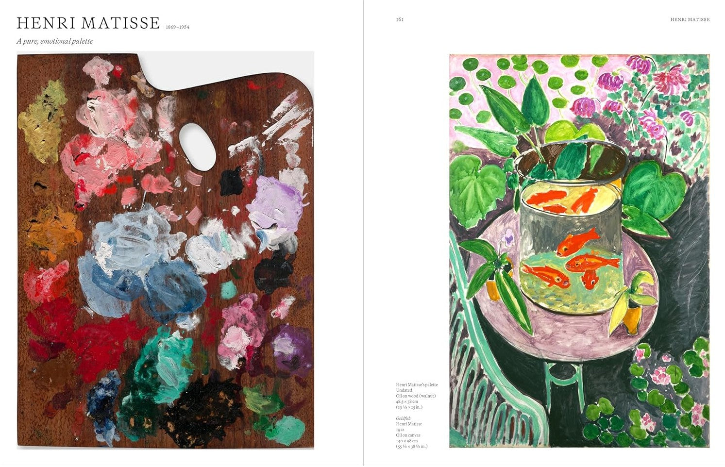 ARTISTS PALETTE PAINTINGS OF 50 GREAT ARTISTS