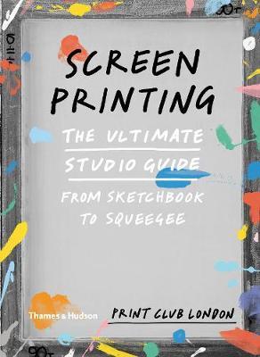 SCREENPRINTING SKETCHBOOK TO SQUEEGEE