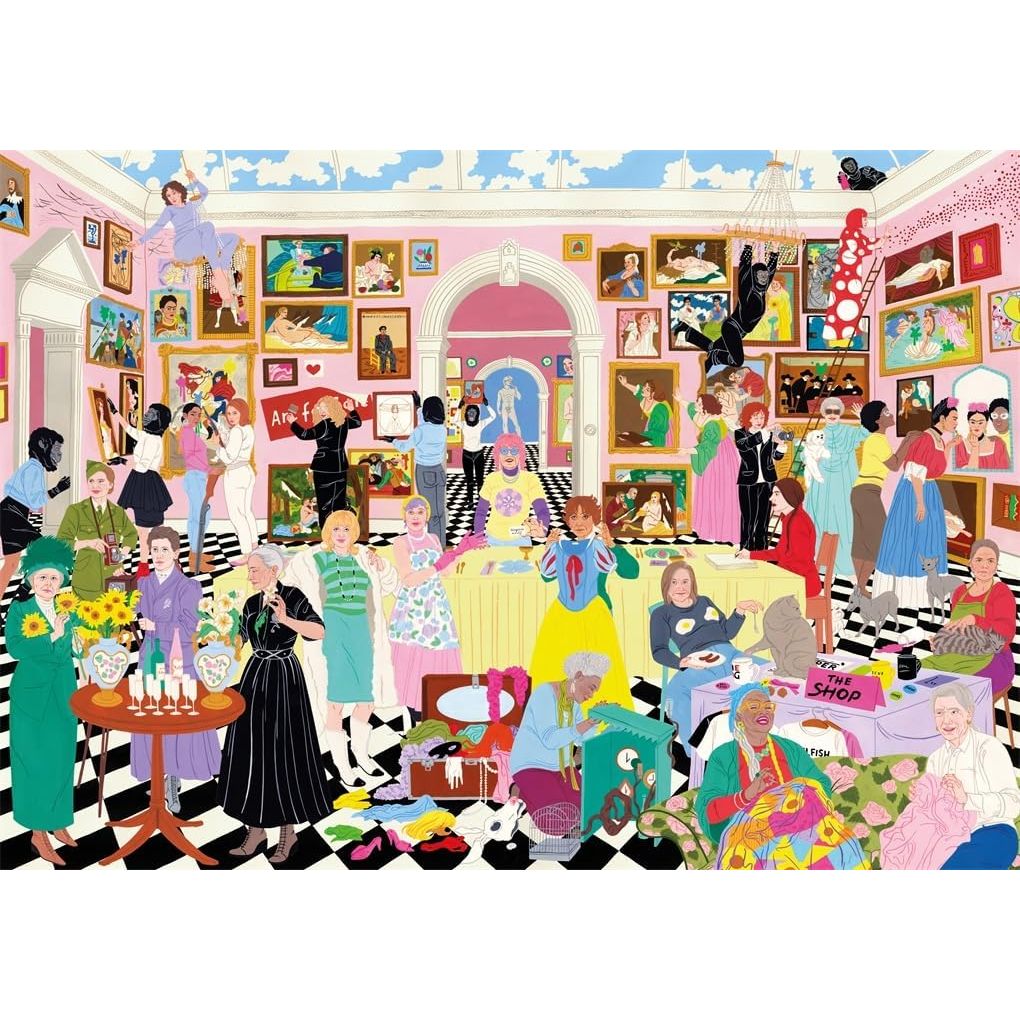 GREAT FEMINIST ART PAINTING 1000 PIECE JIGSAW