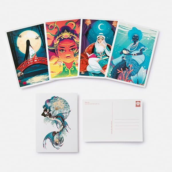 ART OF YOSHI YOSHITARI 100 POSTCARDS