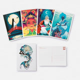 ART OF YOSHI YOSHITARI 100 POSTCARDS