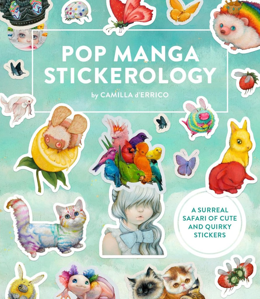 POP MANGA STICKEROLOGY 250 QUIRKY STICKERS