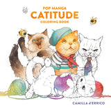 POP MANGA CATITUDE COLOURING BOOK