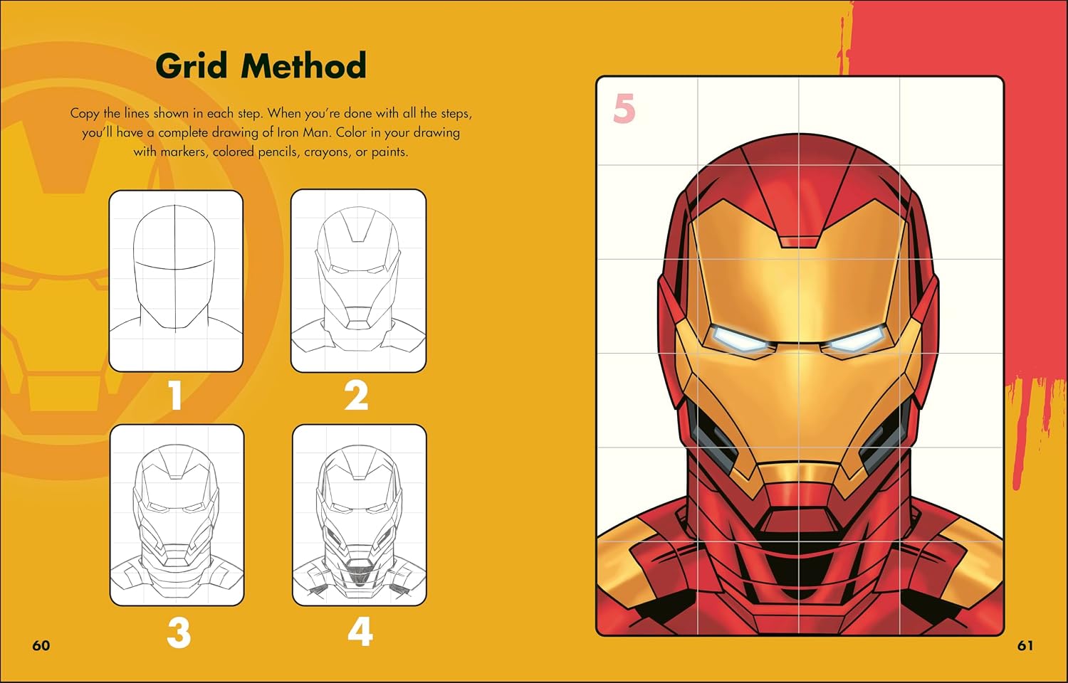 MARVEL HOW TO DRAW AWESOME CHARACTERS