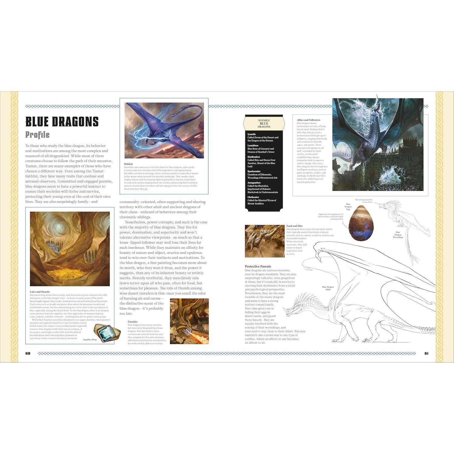 DUNGEONS AND DRAGONS BOOK OF DRAGONS