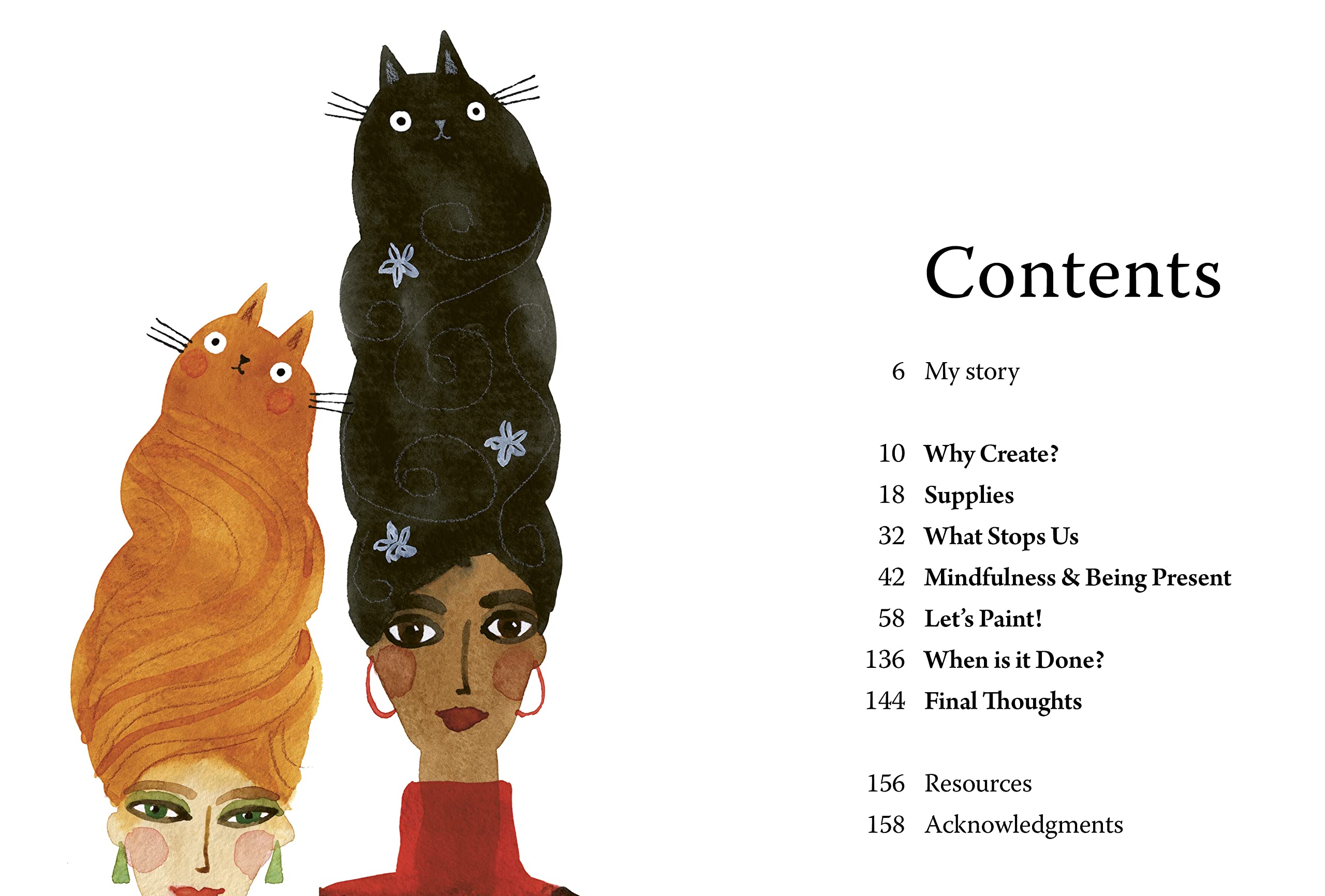 PAINTING HAPPINESS WITH WATERCOLOURS