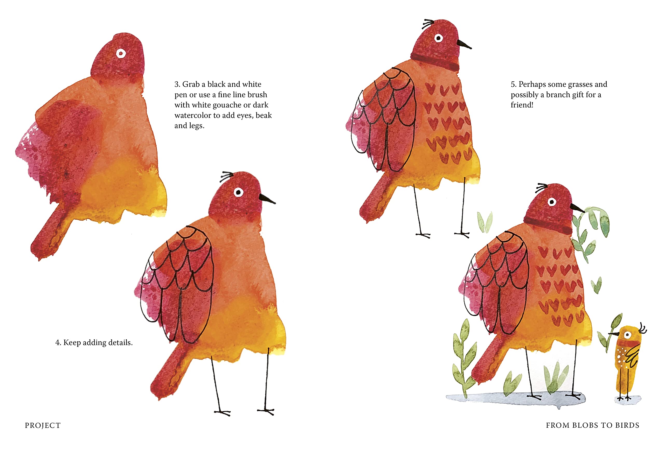 PAINTING HAPPINESS WITH WATERCOLOURS