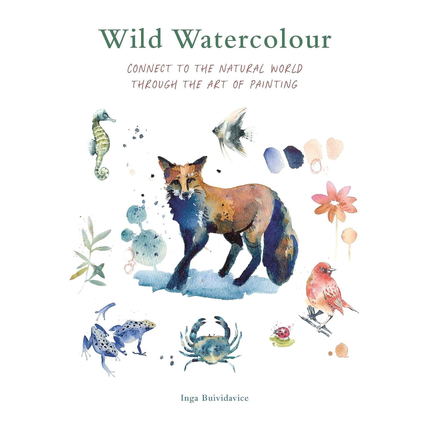 WILD WATERCOLOUR CONNECT TO THE  NATURAL WORLD