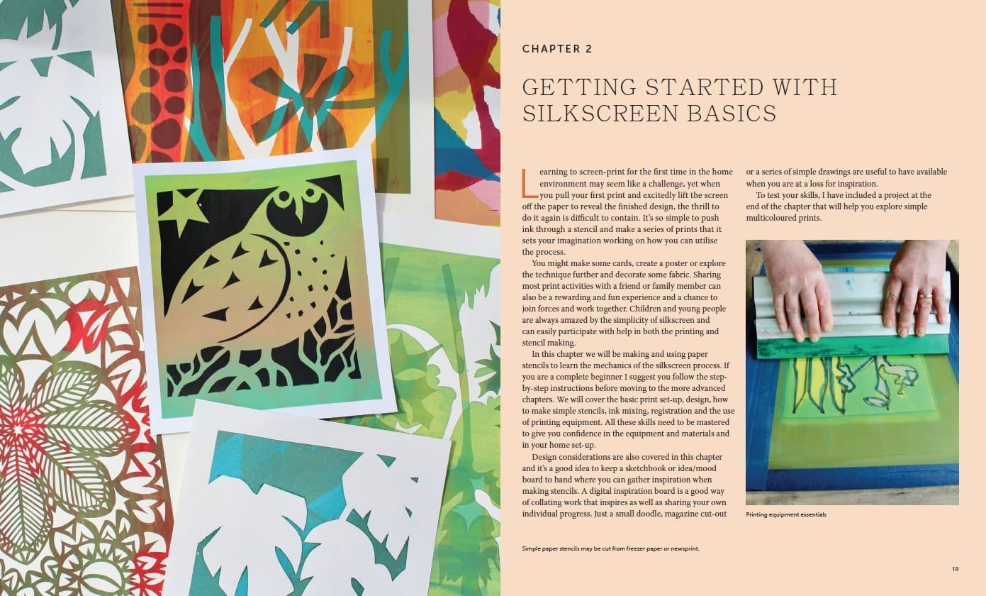 SILKSCREEN PRINTING IN THE HOME STUDIO