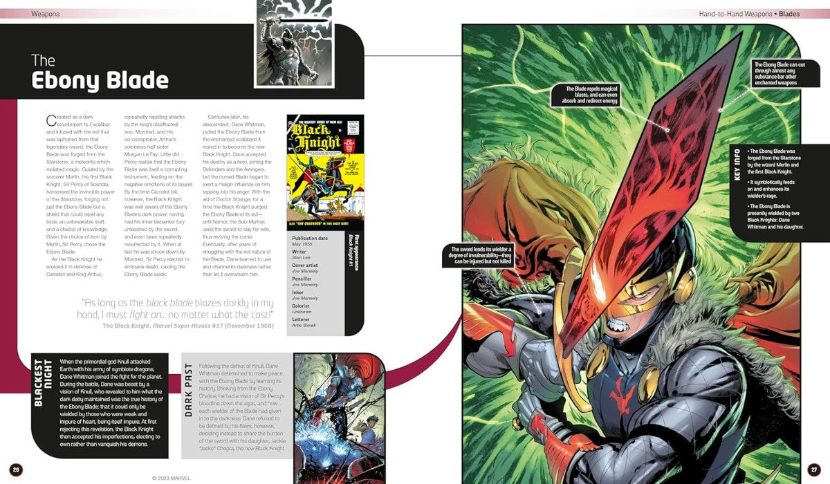 MARVEL ARMS AND ARMOR