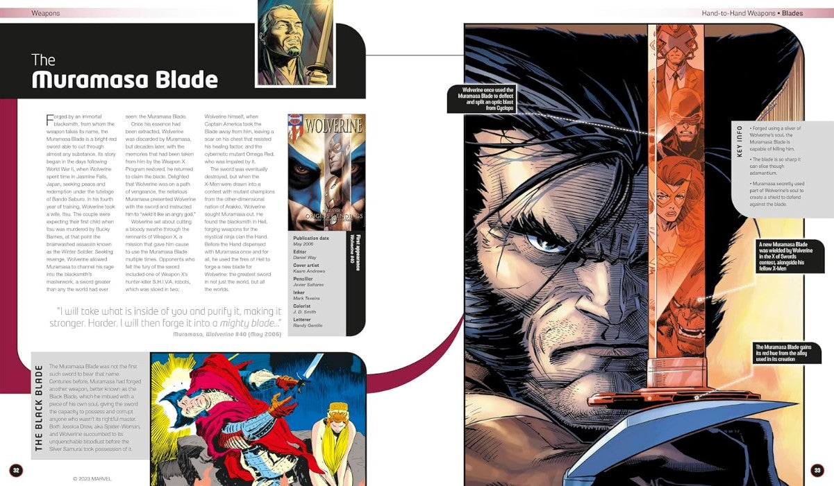 MARVEL ARMS AND ARMOR