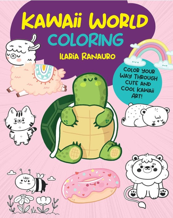 KAWAII WORLD COLOURING