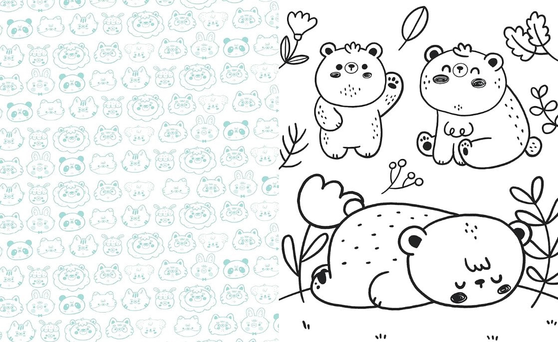 KAWAII WORLD COLOURING