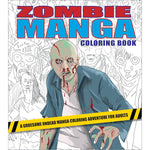 ZOMBIE MANGA COLOURING BOOK