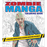 ZOMBIE MANGA COLOURING BOOK