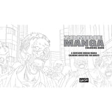 ZOMBIE MANGA COLOURING BOOK