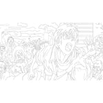 ZOMBIE MANGA COLOURING BOOK