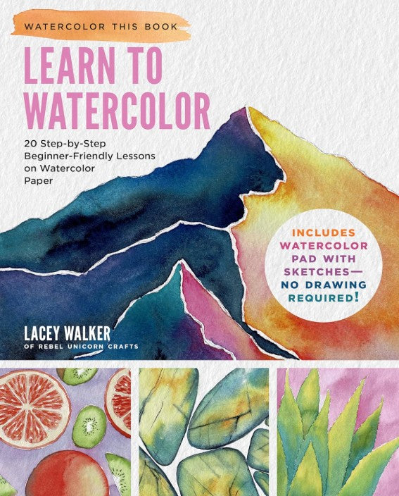 LEARN TO WATERCOLOUR 20 STEP BY STEP LESSONS