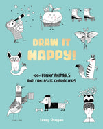 DRAW IT HAPPY 100 FUNNY CHARACTERS