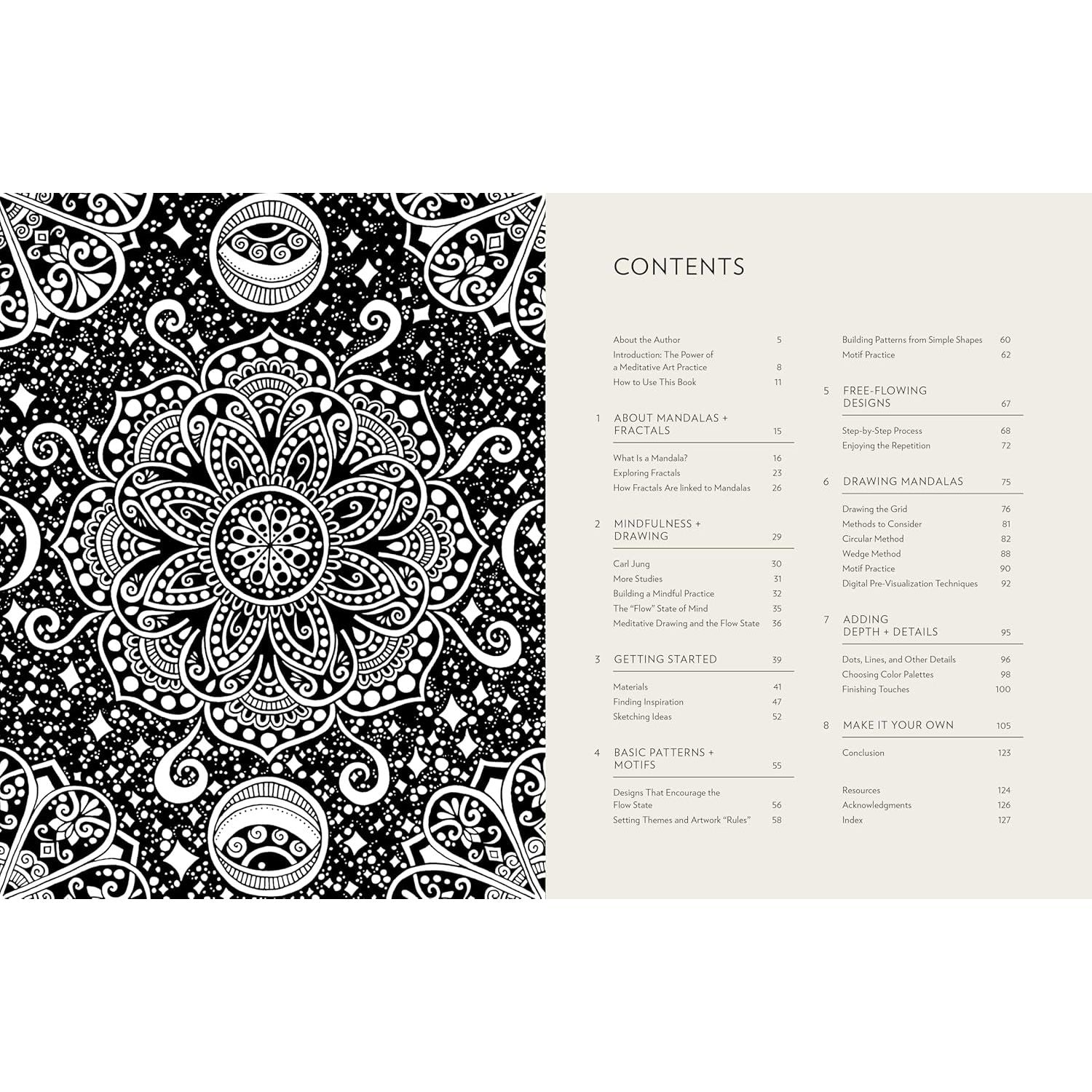 MEDIATIVE DRAWING MANDALAS AND PATTERNS