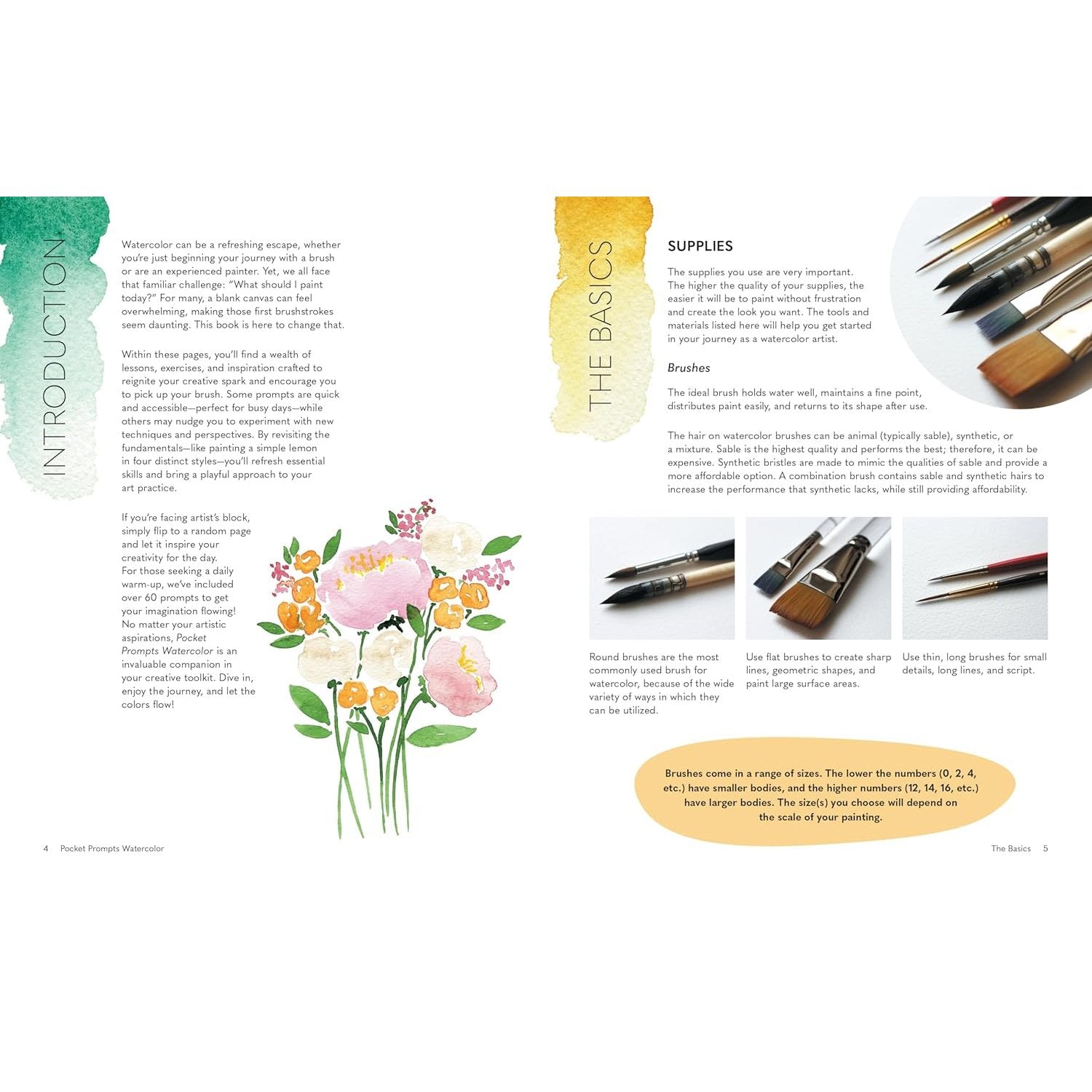 POCKET PROMPTS WATERCOLOUR TIPS TECHNIQUES