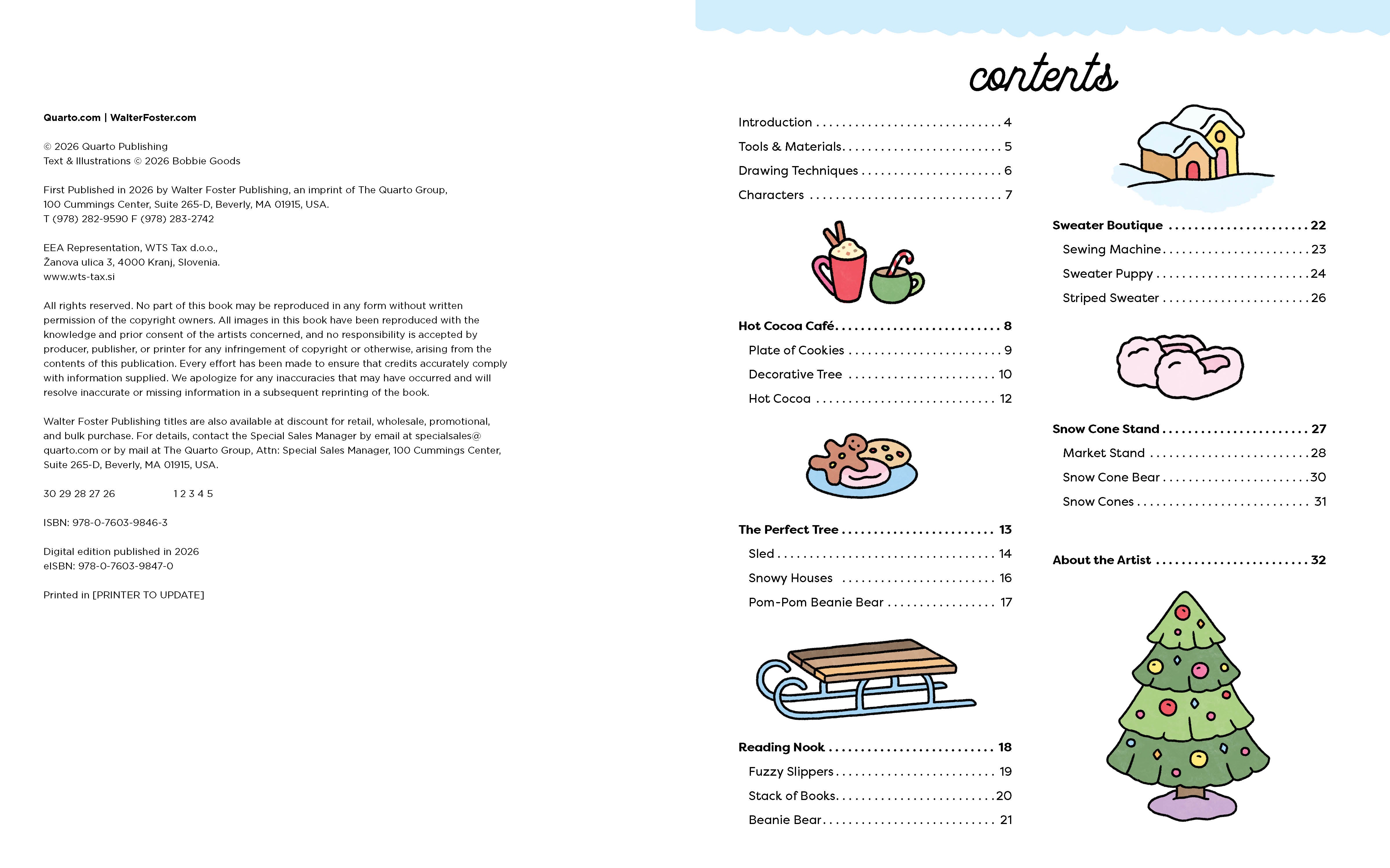 BOBBIE GOODS COZY COLORING & DRAWING