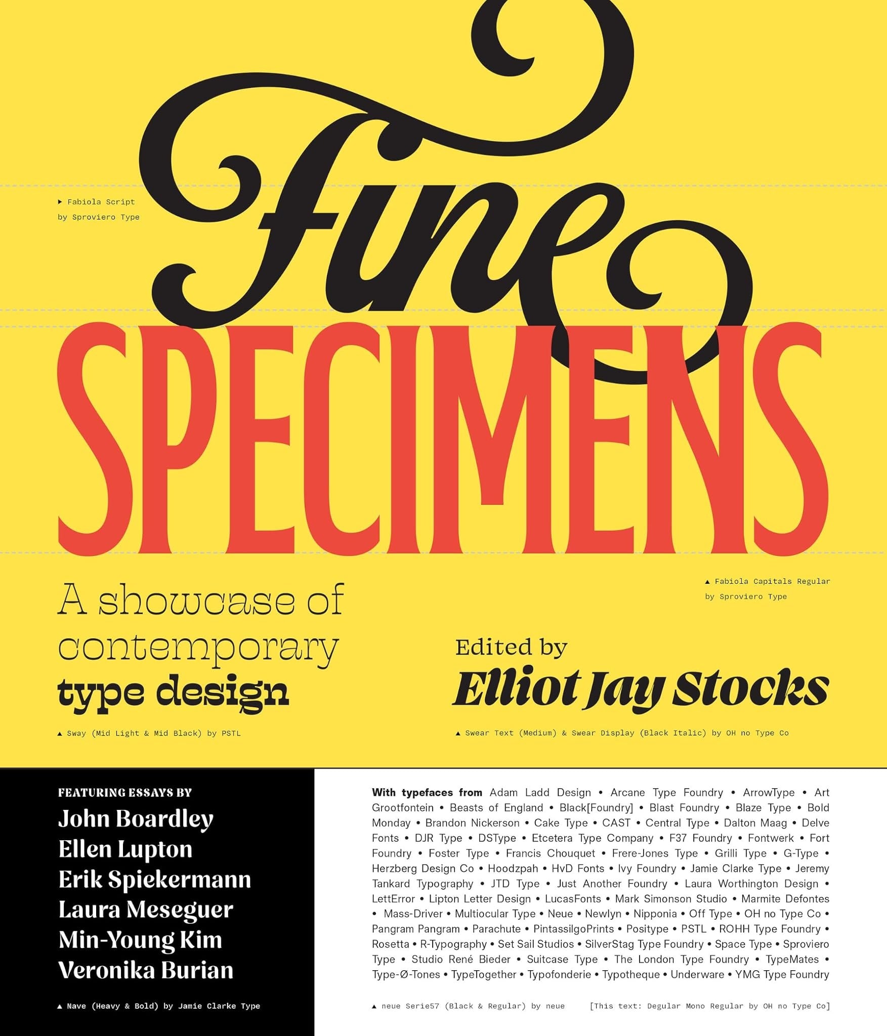 FINE SPECIMENS CONTEMPORARY TYPE DESIGN