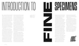 FINE SPECIMENS CONTEMPORARY TYPE DESIGN