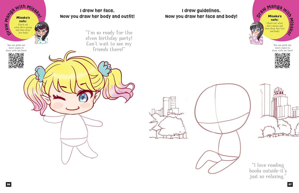 HOW TO DRAW KAWAII MANGA CHIBI: BIG EMOTIONS!