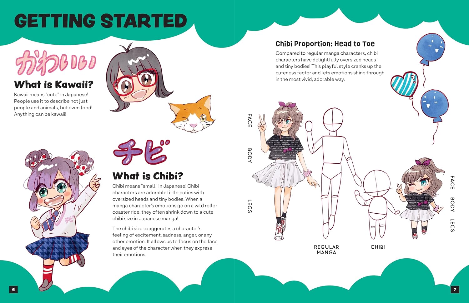 HOW TO DRAW KAWAII MANGA CHIBI: BIG EMOTIONS!