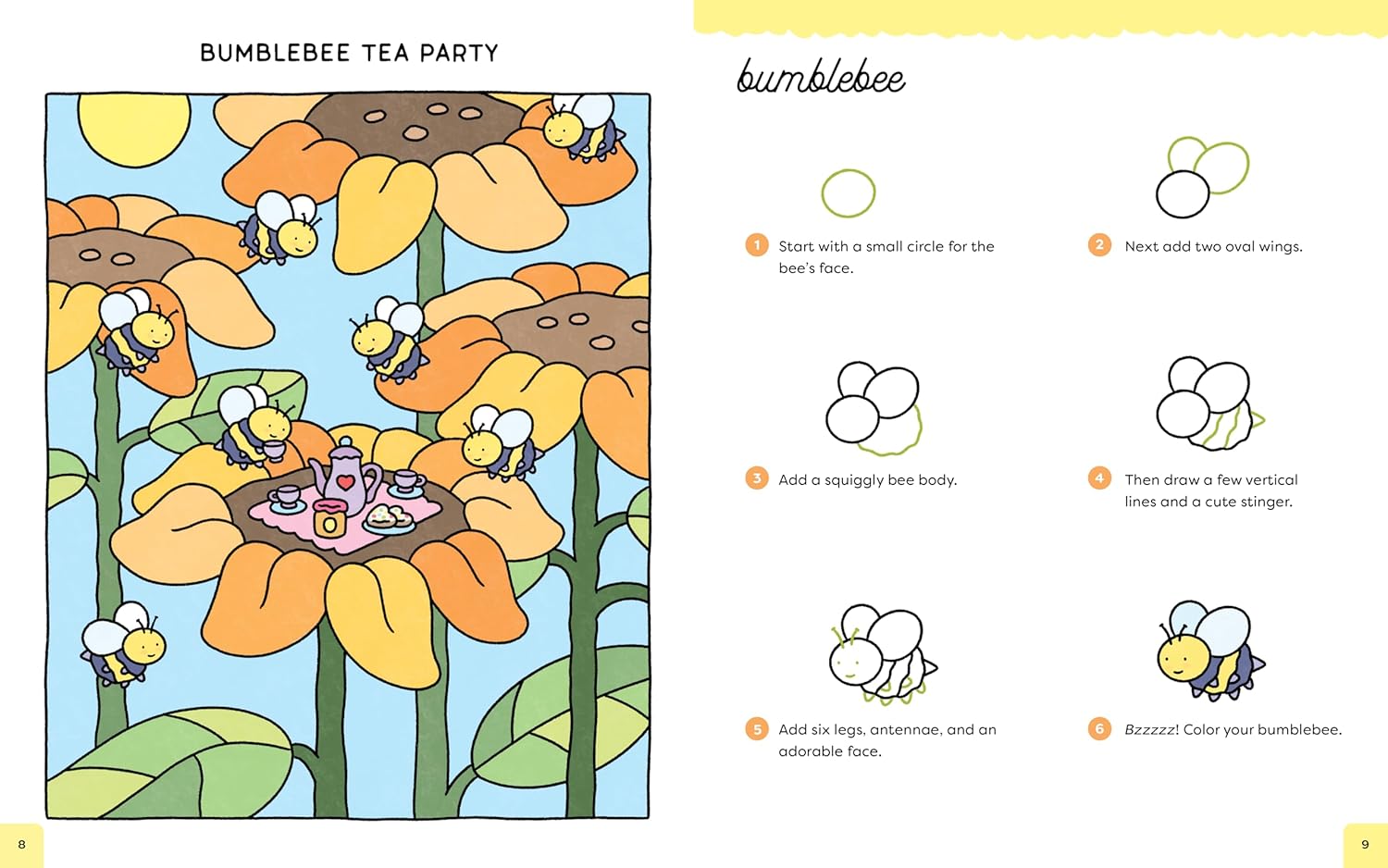 BOBBIE GOODS SUNSHINE COLOURING DRAWING PAD
