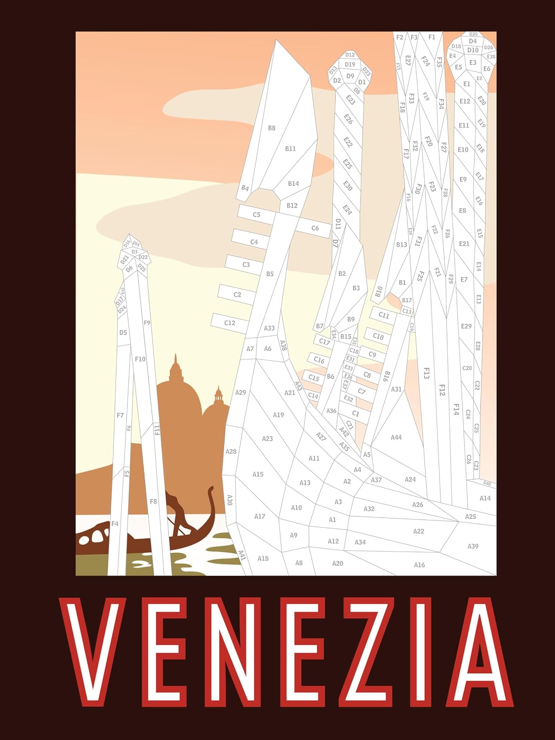 PAINT BY STICKER: TRAVEL