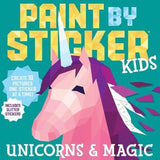 PAINT BY STICKERS KIDS UNICORNS AND MAGIC