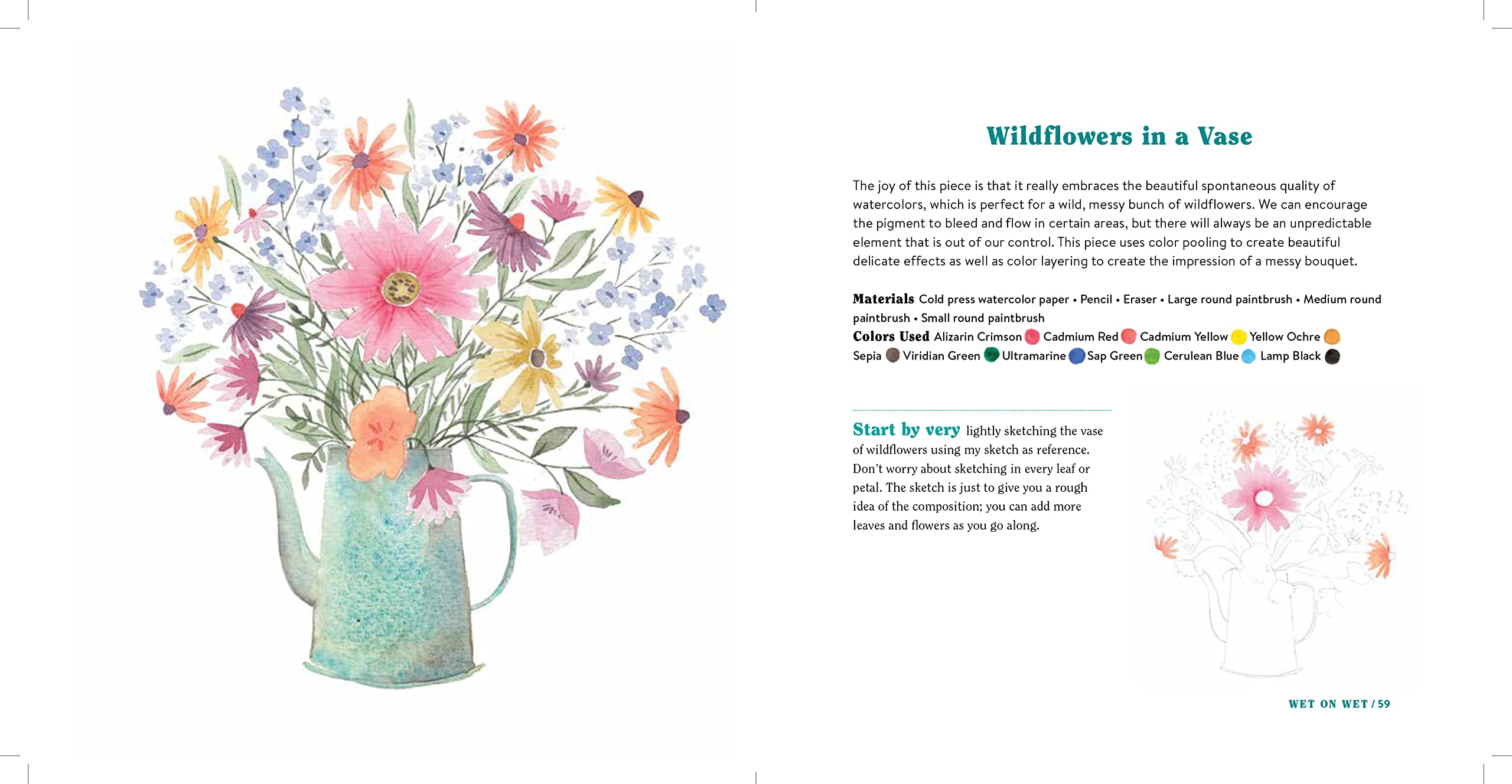 WATERCOLOR LIFE : 40 JOY-FILLED LESSONS