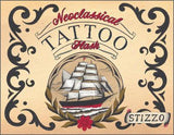 NEOCLASSICAL TATTOO FLASH