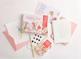 FLOWERS WATERCOLOUR PAINT WATERCOLOUR CARDS