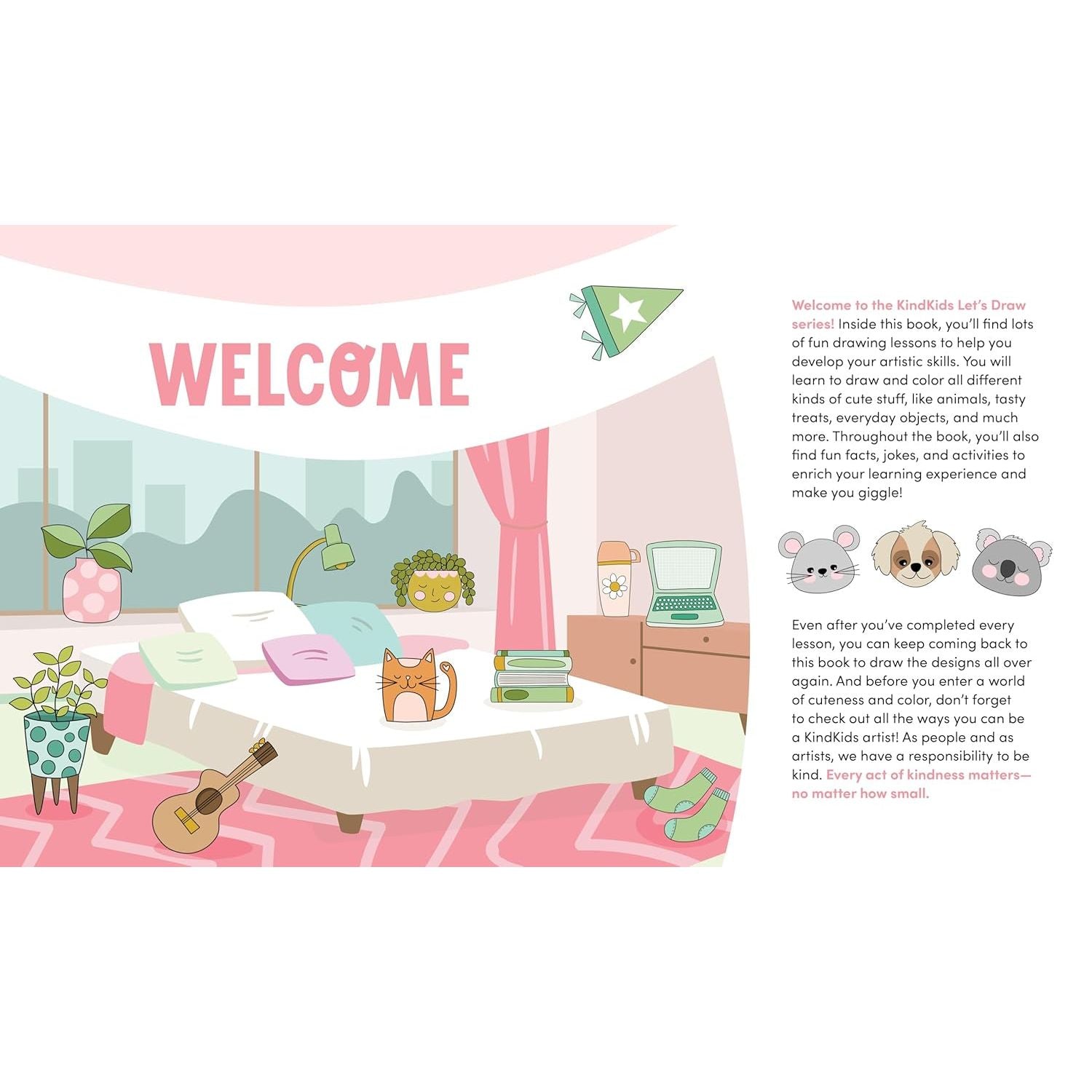 LETS DRAW CUTE STUFF KIND KIDS