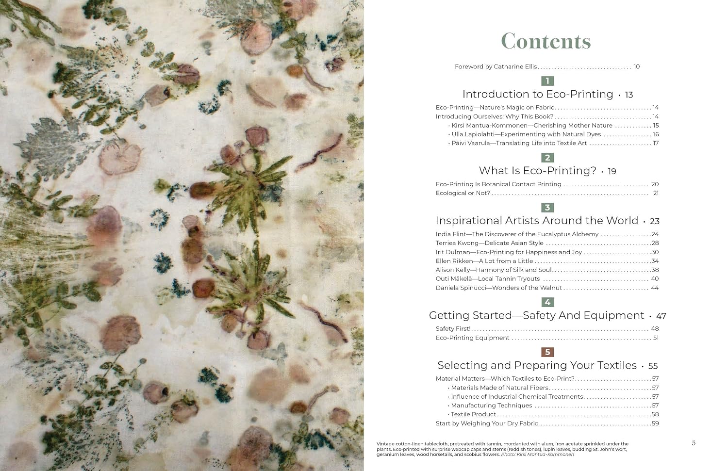 ECO-PRINT: THE GUIDE TO NATURAL BOTANICAL PRINTING ON FABRIC