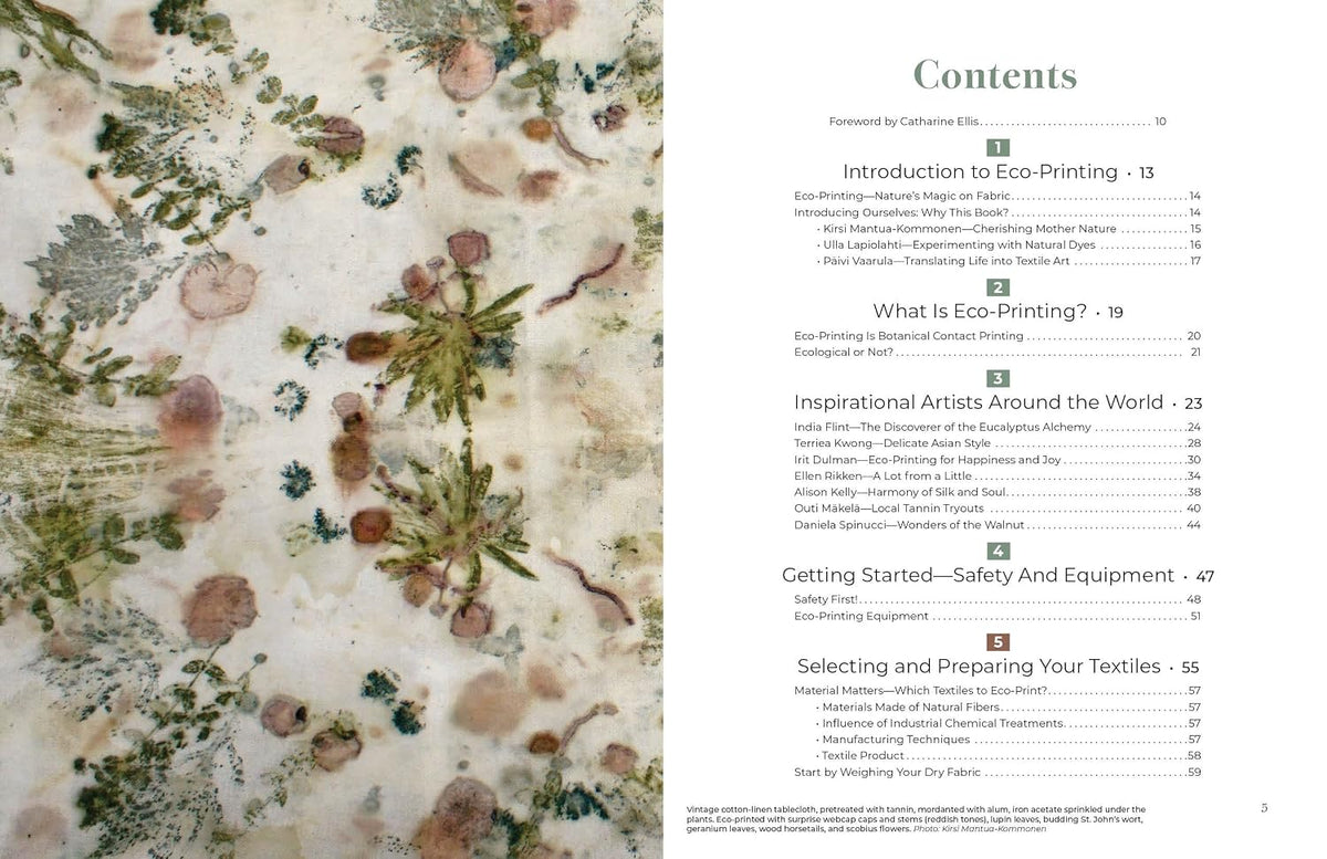 ECO-PRINT: THE GUIDE TO NATURAL BOTANICAL PRINTING ON FABRIC