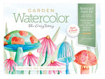 WATERCOLOR THE EASY WAY PAINT-YOUR-OWN WATERCOLOR CARDS: GARDEN