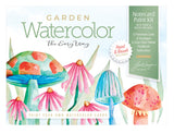 WATERCOLOR THE EASY WAY PAINT-YOUR-OWN WATERCOLOR CARDS: GARDEN
