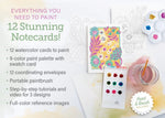 WATERCOLOR THE EASY WAY PAINT-YOUR-OWN WATERCOLOR CARDS: GARDEN