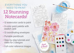 WATERCOLOR THE EASY WAY PAINT-YOUR-OWN WATERCOLOR CARDS: FRIENDS