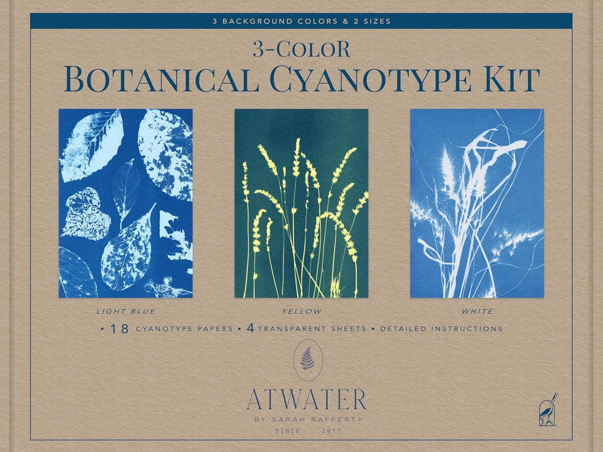 3-COLOR BOTANICAL CYANOTYPE KIT