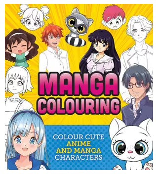 MANGA COLOURING BOOK